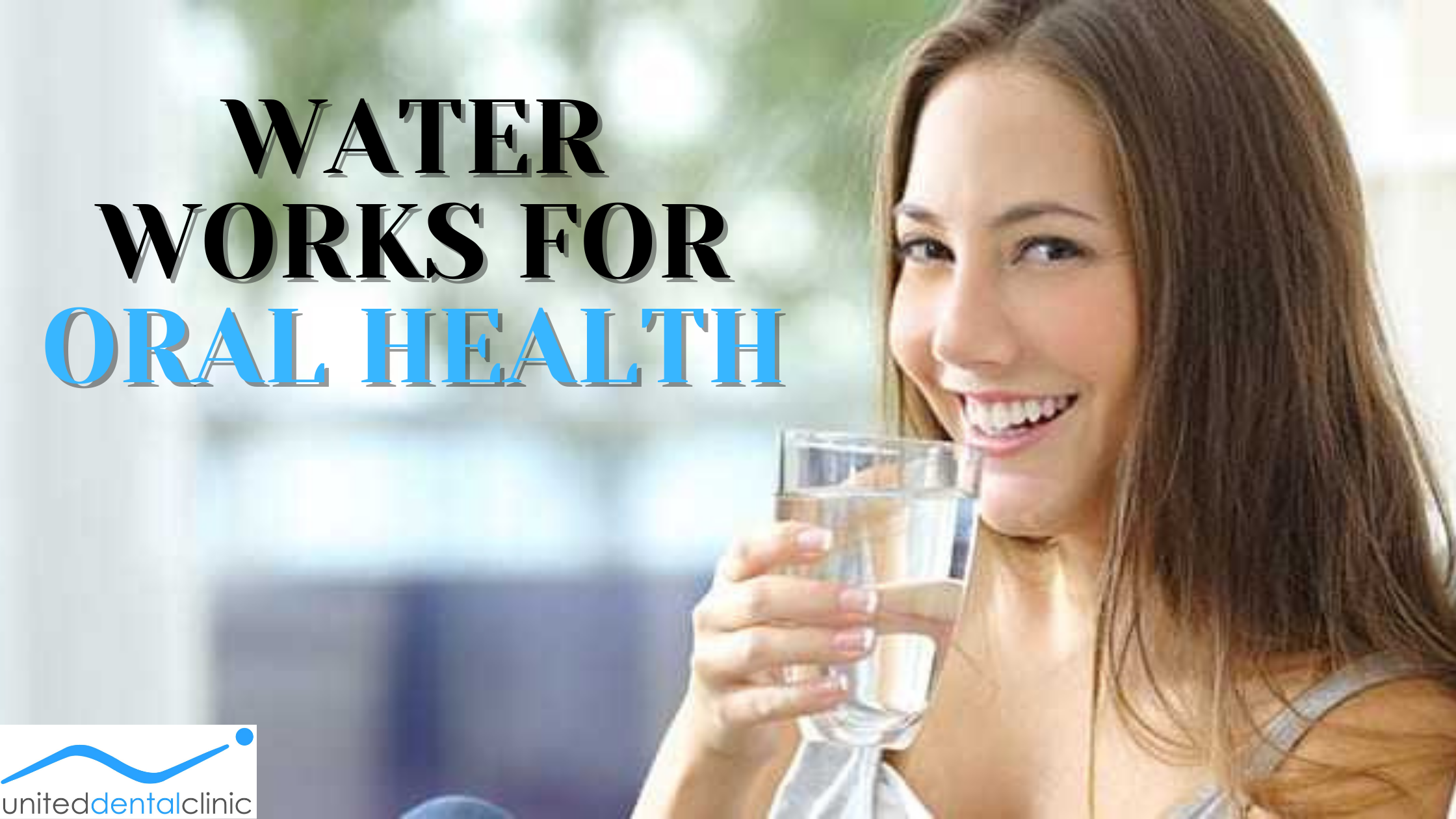 Water works for oral health